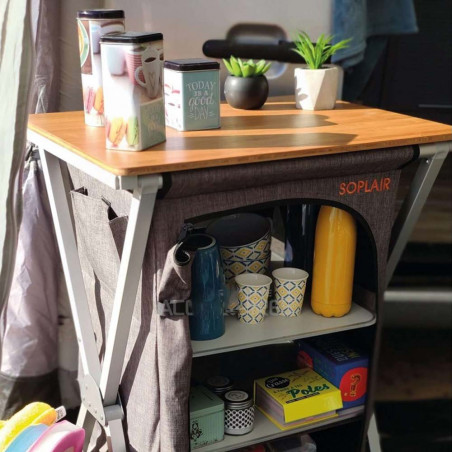 Soplair HANOI - Armario cocina plegable 3 estantes