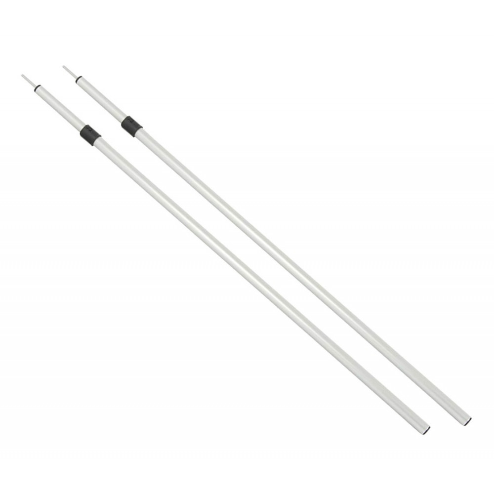 Kit 2 postes OZtrail Aluminio Extensible para Toldo o Tienda - hasta 220 cm
