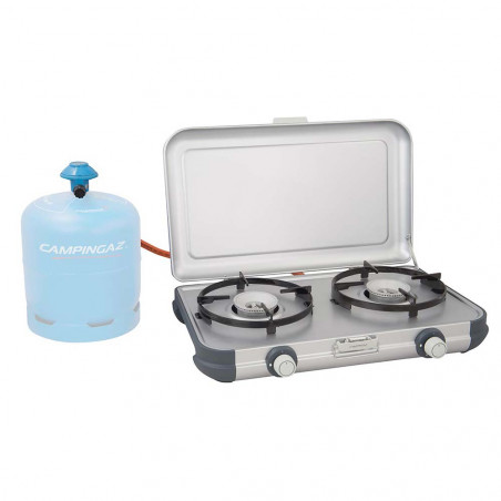 Campingaz CAMPING KITCHEN 2 - Fogón de gas con 2 quemadores