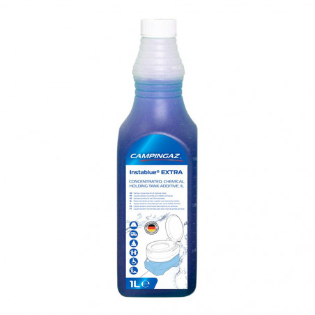 Pack 4 Campingaz INSTABLUE EXTRA 1L - Botellas líquido para inodoro químico WC