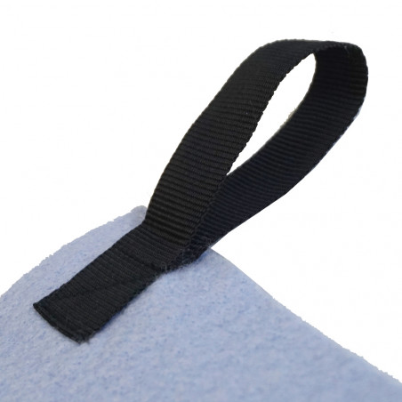 Toalla de manos Hosa HAND TOWEL 50 X 100 CM con colgador - celeste