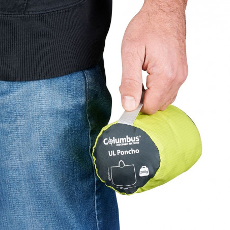 Columbus UL Poncho amarillo - Poncho impermeable de lluvia