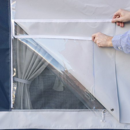 Avancé caravana pvc Hosa BALI con tapas - fondo 300 cm