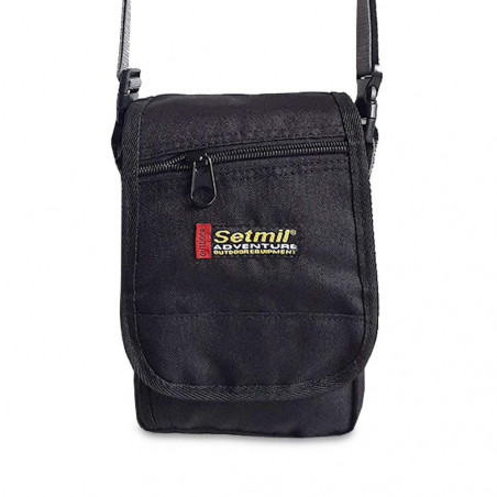 Setmil Belt Bag 24 negro - Pouch organizador cinturón