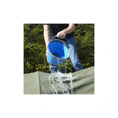 Cubo plegable silicona OZtrail COLLAPSIBLE BUCKET 10L - azul – Camping Sport