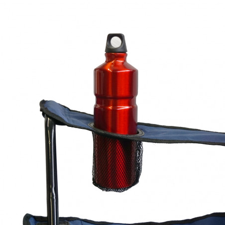 Silla plegable HOSA CAMPER con reposabrazos – navy blue