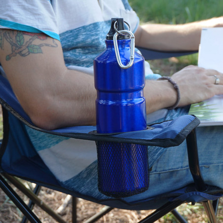 HOSA CAMPER marino - Silla plegable con reposabrazos