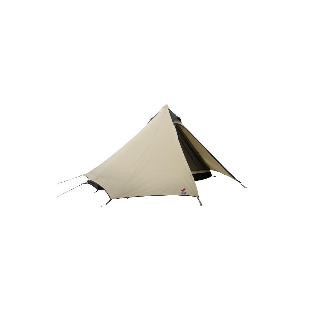 Robens Lighthouse Lampe – 1000 Lumen, Batteriebetrieben, Braun/beige – Camping & Outdoor Laterne