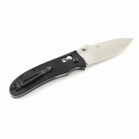 Navaja plegable de bolsillo Ganzo G704 KNIFE acero – negro