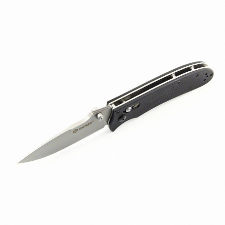 Navaja plegable de bolsillo Ganzo G704 KNIFE acero – negro