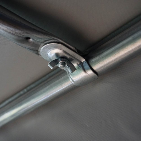 Estructura de acero para tienda cocina 250 x 150 cm