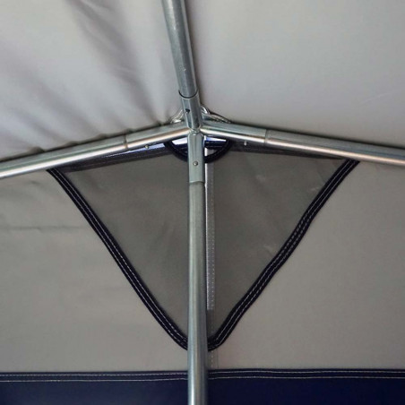 Estructura de acero para tienda cocina 250 x 150 cm