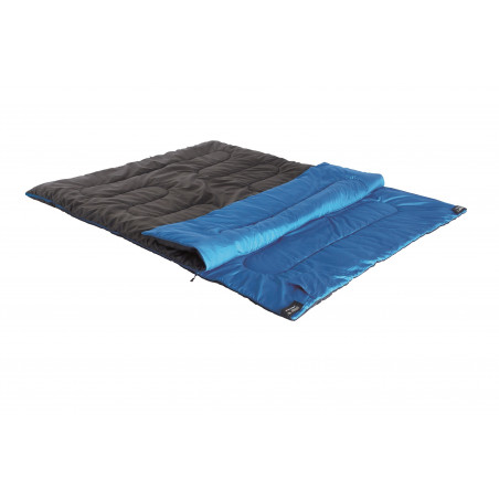 Campair mantas para dormir saco con compresión-pack saco 220x75cm azul muy bien 