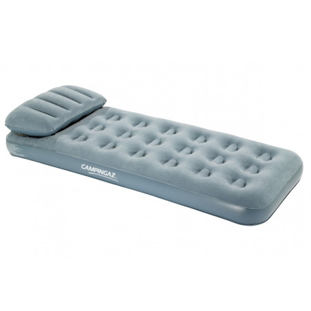 Colchón hinchable individual Campingaz SMART QUICKBED SINGLE con almohada - Gris