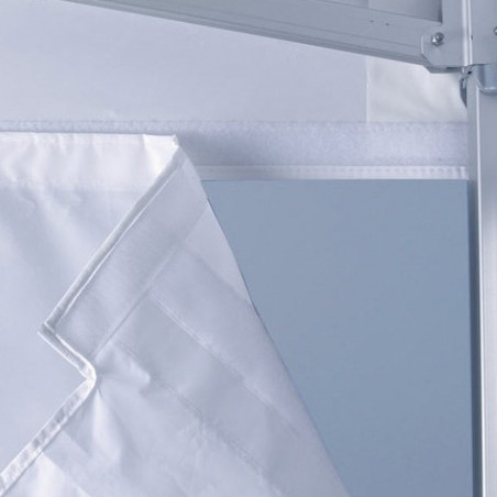 Pared lateral CARPA REFORZADA 3X3 - blanca