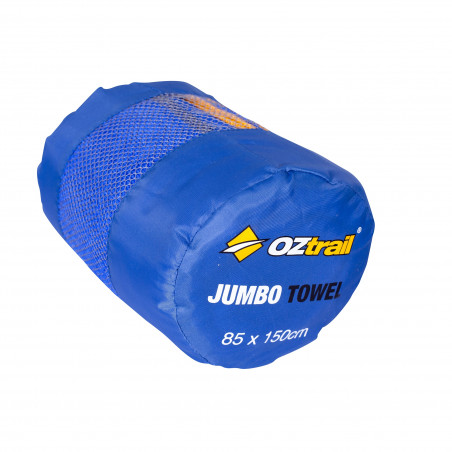 Toalla microfibra grande OZtrail JUMBO TOWEL 85 X 150 CM - azul – Camping  Sport