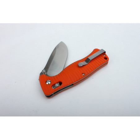 Navaja plegable de bolsillo Ganzo G720 acero – naranja