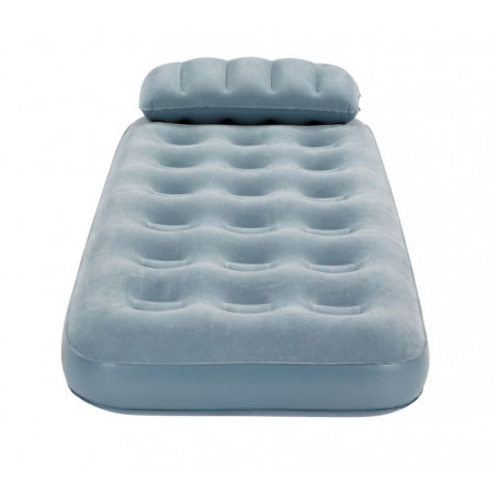 Colchón hinchable individual Campingaz SMART QUICKBED SINGLE con almohada - Gris