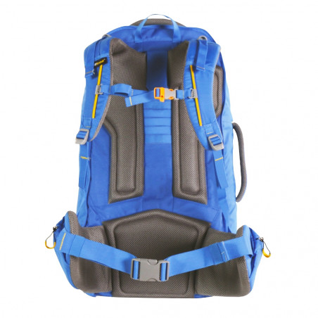 Mochila de viaje OZtrail QUEST TRAVEL PACK 65L con Daypack de 10L – azul
