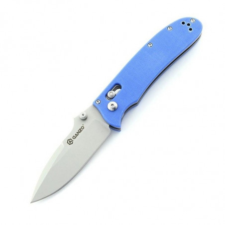 Navaja plegable de bolsillo Ganzo G704 KNIFE acero – azul