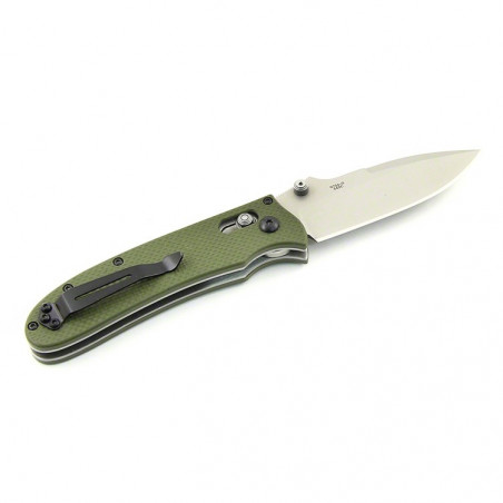 Navaja plegable de bolsillo Ganzo G704 KNIFE acero – verde camu