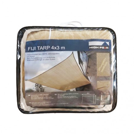 Lona chillout High Peak FIJI TARP 4X3 M – tan