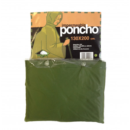 Poncho de PVC Hosa RAIN PONCHO - verde