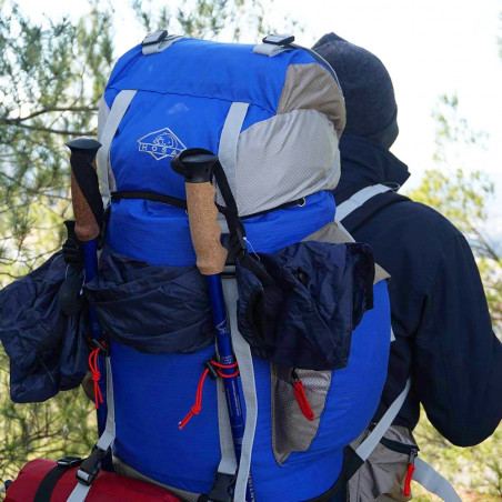 Mochila de trekking Hosa CAMPO 70 - azul – Camping Sport