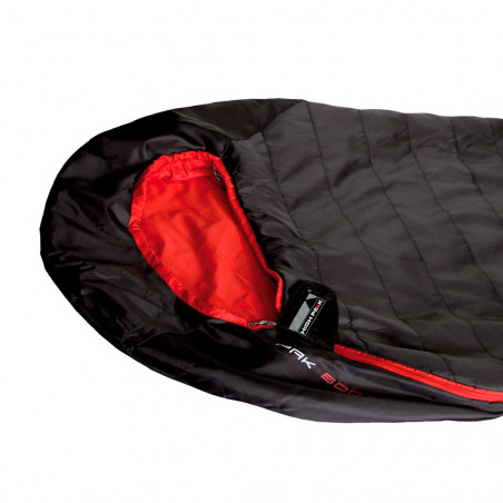 High Peak saco de dormir momia Pak 600 210x75cm gris oscuro/Azul camping saco de dormir