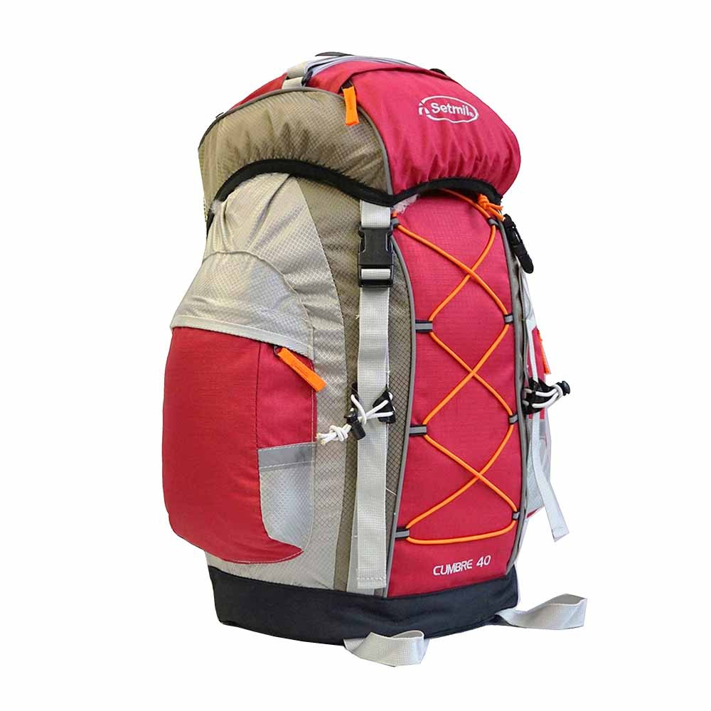 Mochila trekking Setmil CUMBRE 40 - granate – Camping Sport
