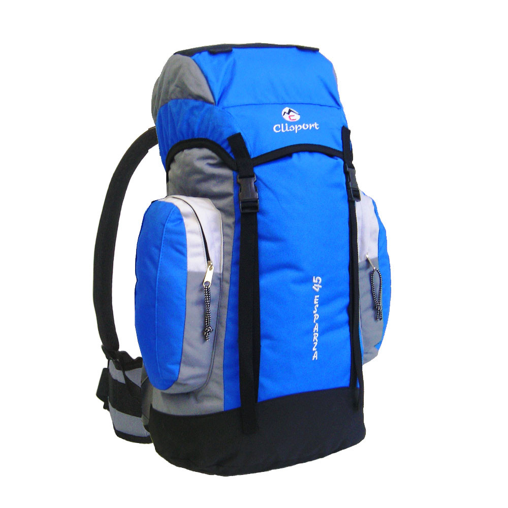 Mochila de trekking Clisport ESPARZA 45L azul – Camping Sport