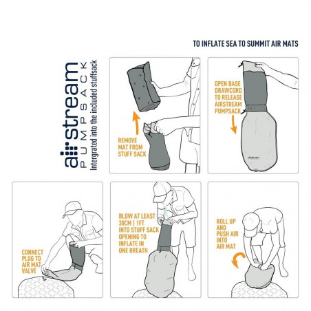 Esterilla hinchable Sea to Summit ULTRA LIGHT REGULAR - amarilla