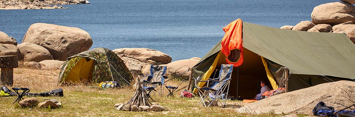 Taburete plegable Hosa ACERO - navy – Camping Sport