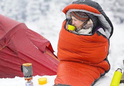 Qué significan las temperaturas de un saco de dormir