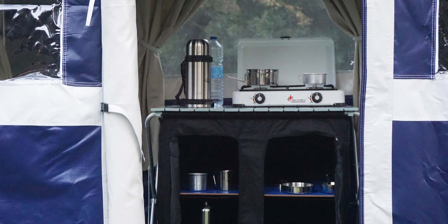 Tienda cocina pvc Hosa FLORIDA 250 x 150 (tapas opcionales) – Camping Sport